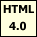  Site works with HTML v4.0 